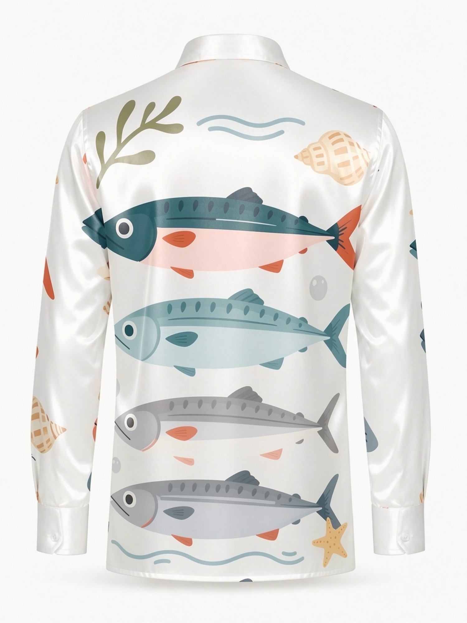 قميص رجالي فاخر من الساتان بأك - مراجعة Resort Shirt Floral وسعره
