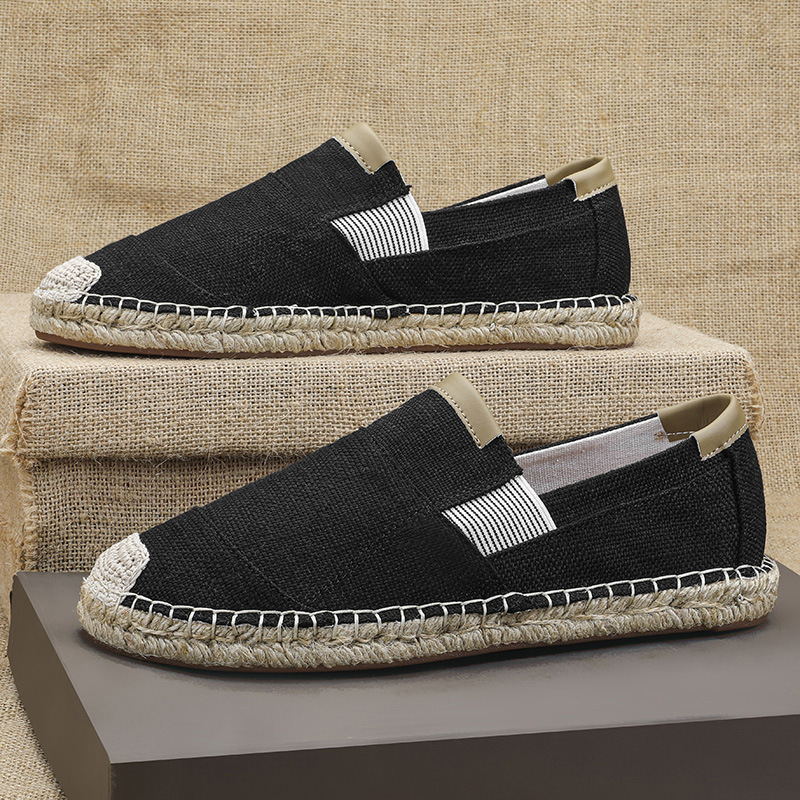 2025New الرجال الكتان حذاء كاج - مراجعة Espadrille Slip On وسعره