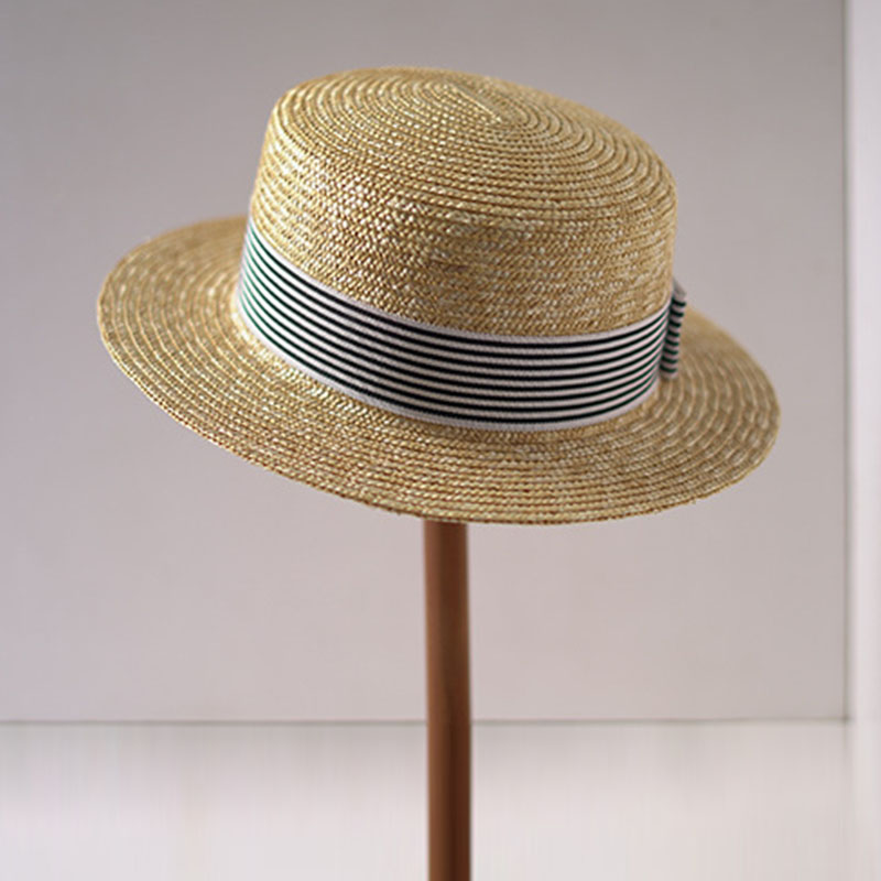 قبعات ذات حافة واسعة ، قبعة شم - مراجعة Bucket Hat Straw وسعره