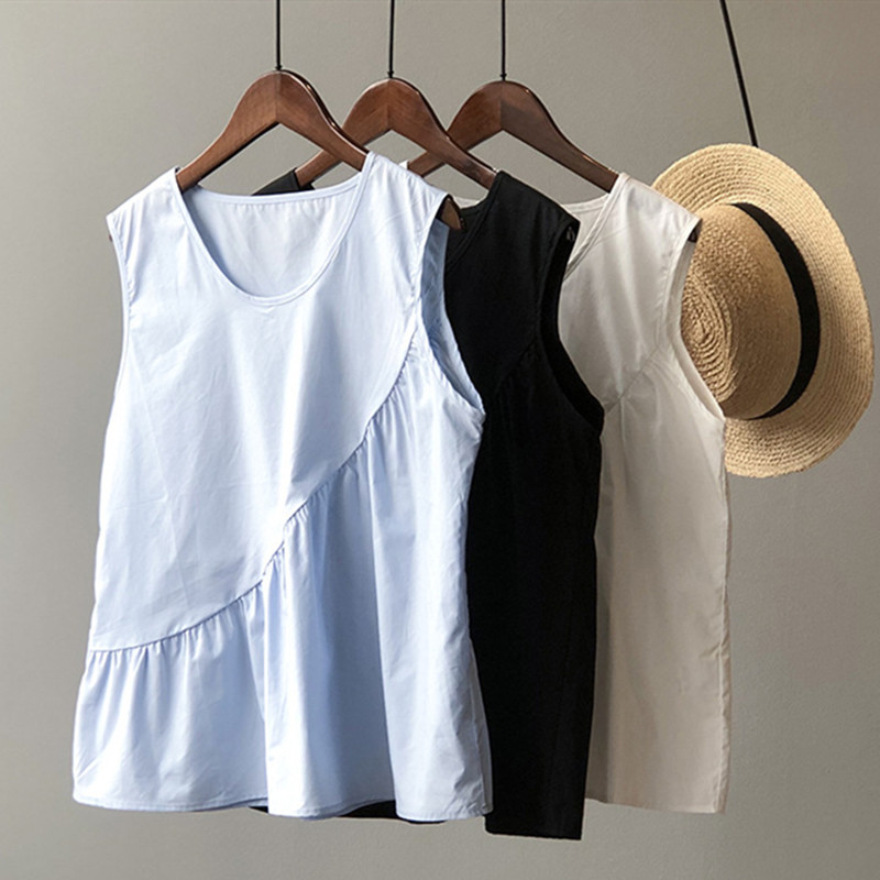 فضفاضة عادية المرأة القطن الكت - مراجعة Shirt Camp Collar وسعره