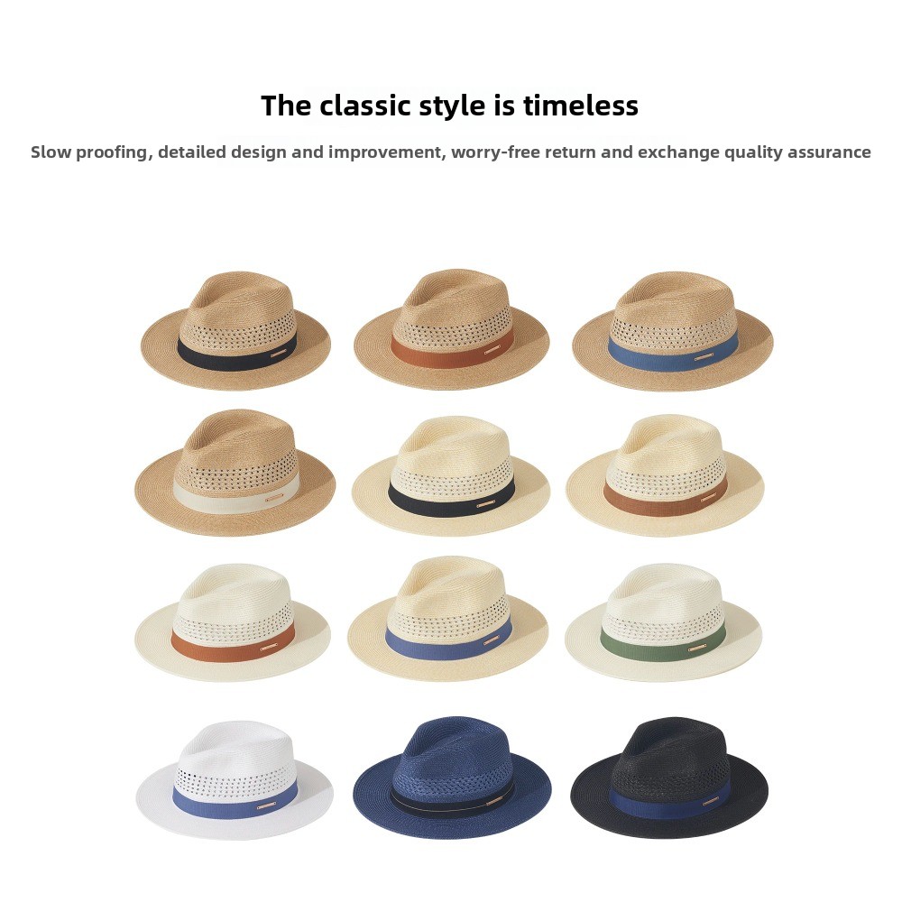 حجم كبير 60 سنتيمتر بنما الجاز - مراجعة Bucket Hat Straw وسعره