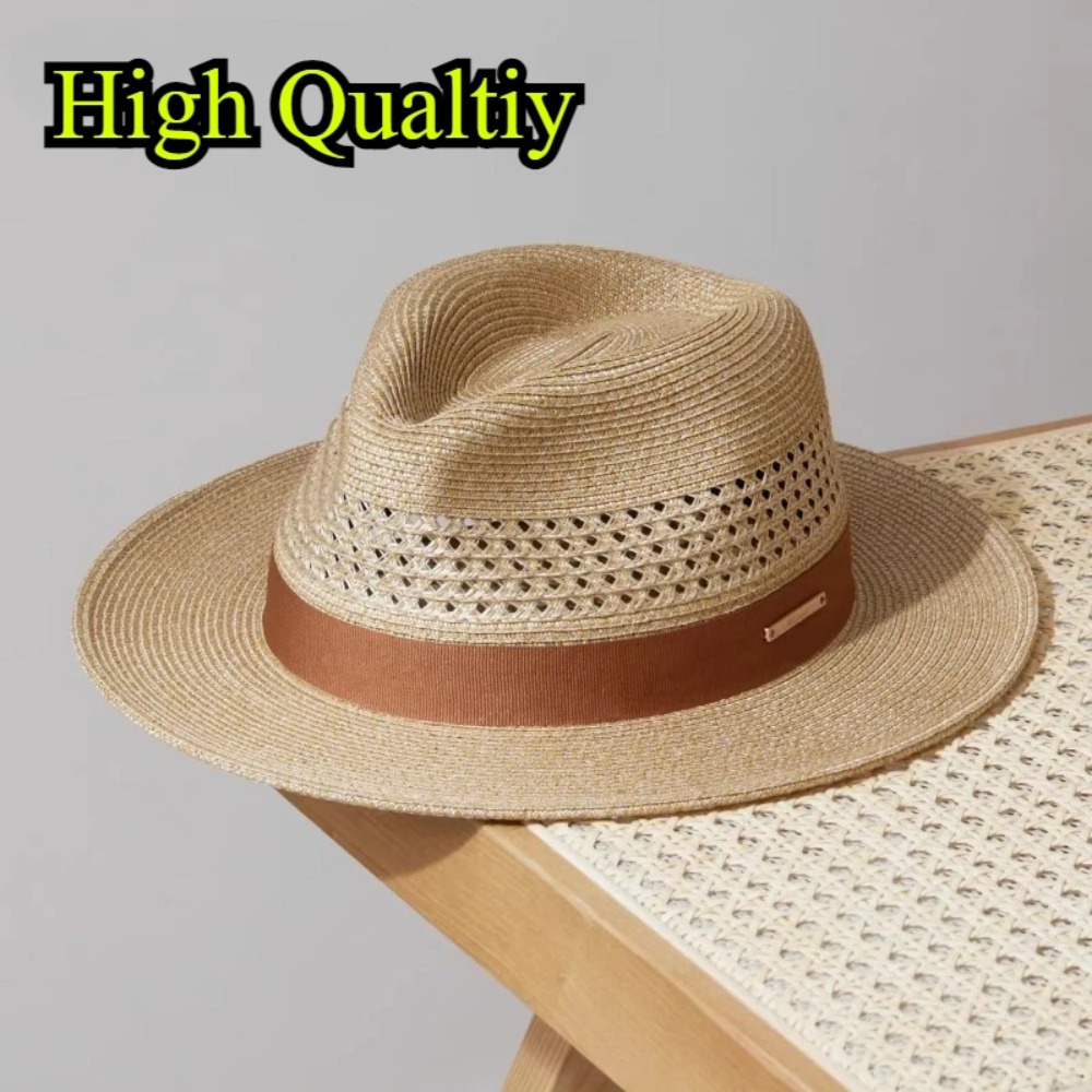 حجم كبير 60 سنتيمتر بنما الجاز - مراجعة Bucket Hat Straw وسعره