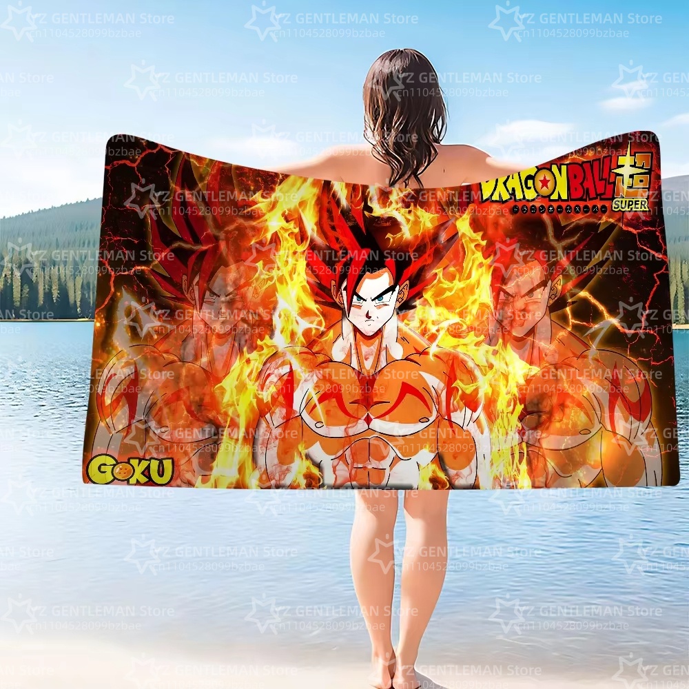 مناشف الشاطئ دراغون بول للحمام - مراجعة Beach Towel Large وسعره